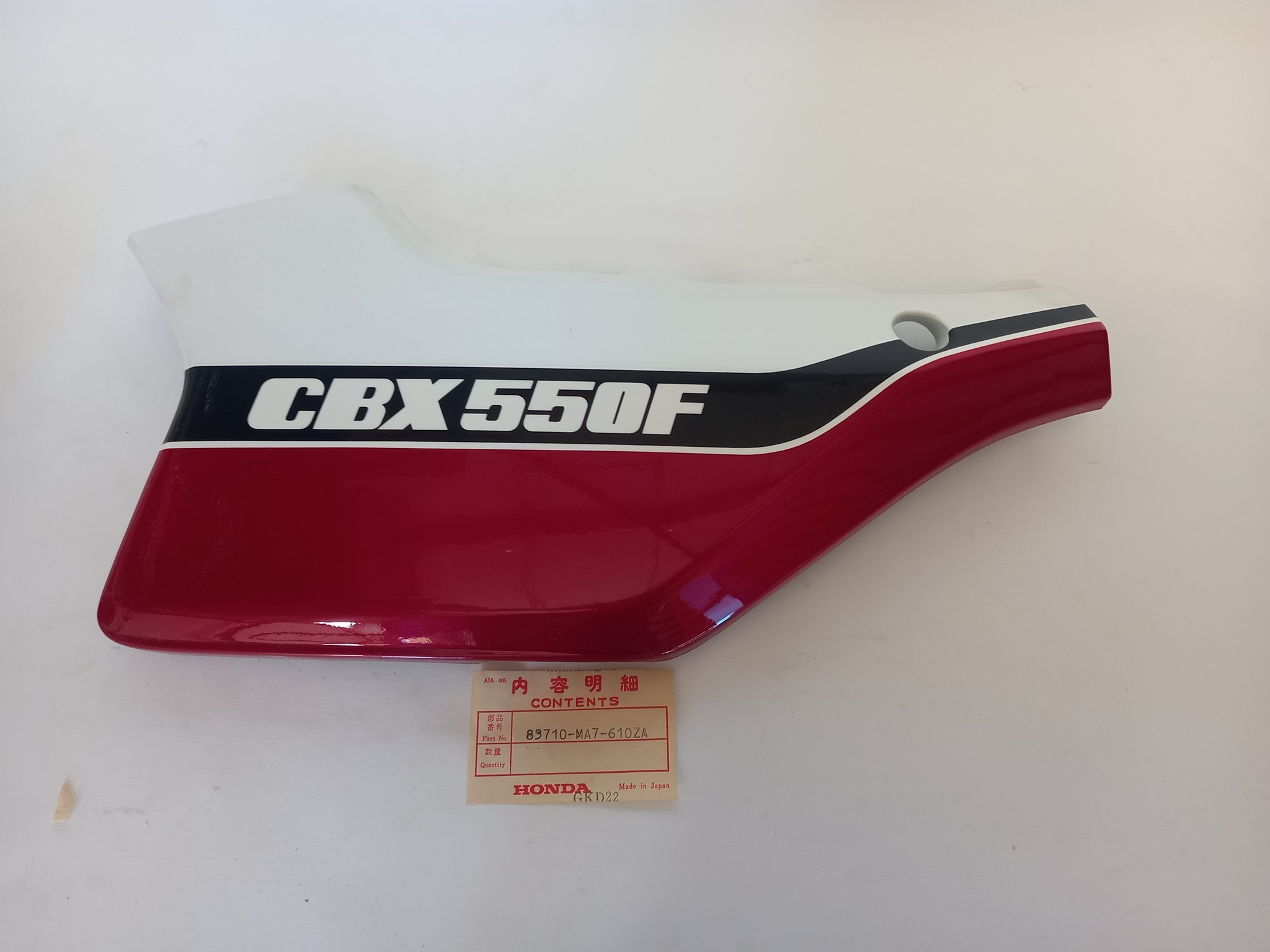 Picture of Honda  SEITENDECKEL  83710-MA7-610ZA